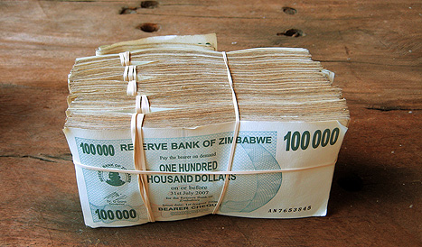 Zimbabwe cash